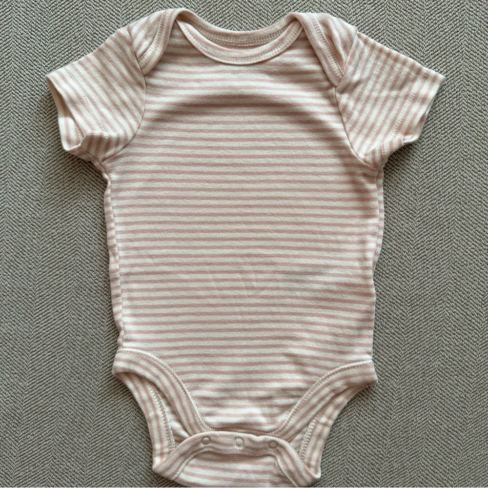 [5/$15] Cotton Baby Short Sleeve Bodysuit